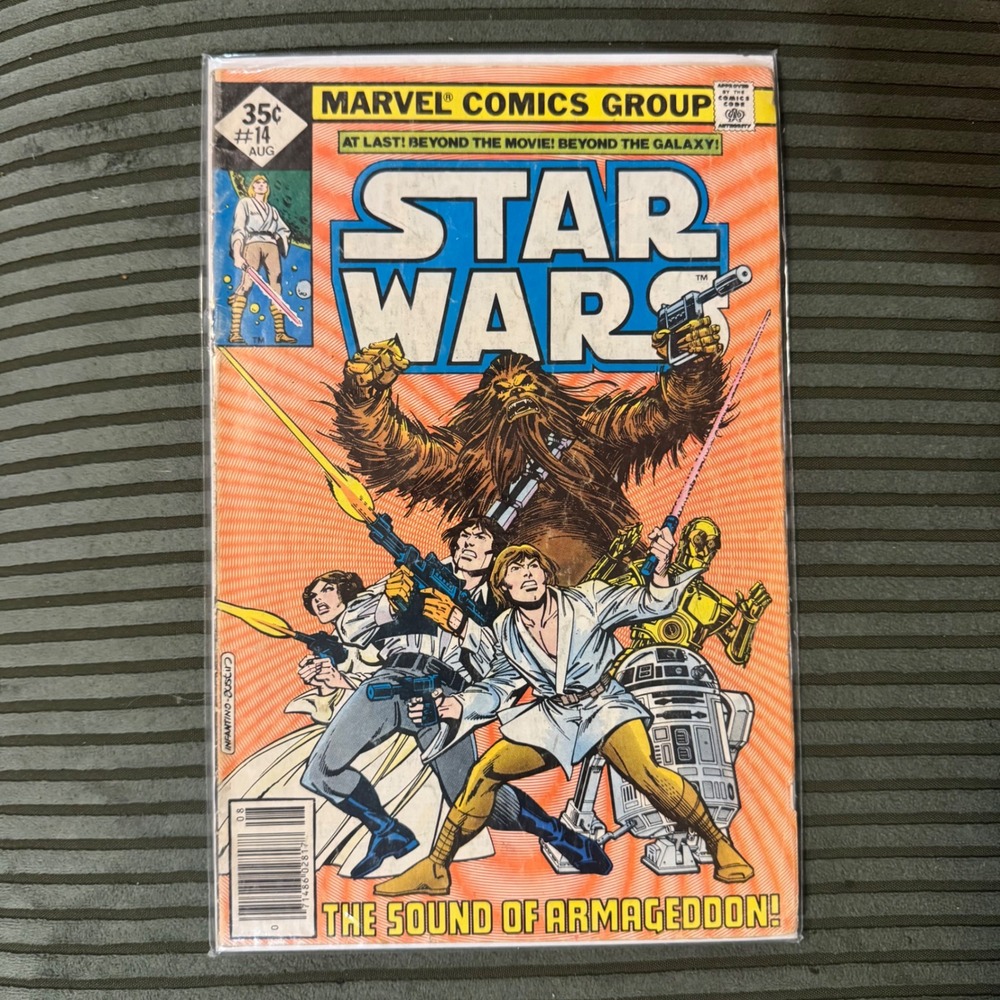 Marvel Star Wars 14 Aug 1978 Comic Book The Sound of Armageddon Bronze Age 35c